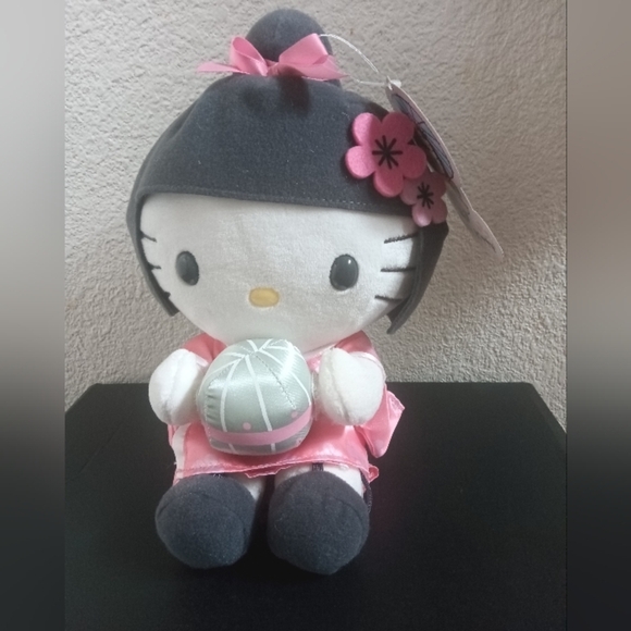 Sanrio Other - LIMITED EDITION Hello Kitty dressed in a traditional Japanese Kokeshi doll style